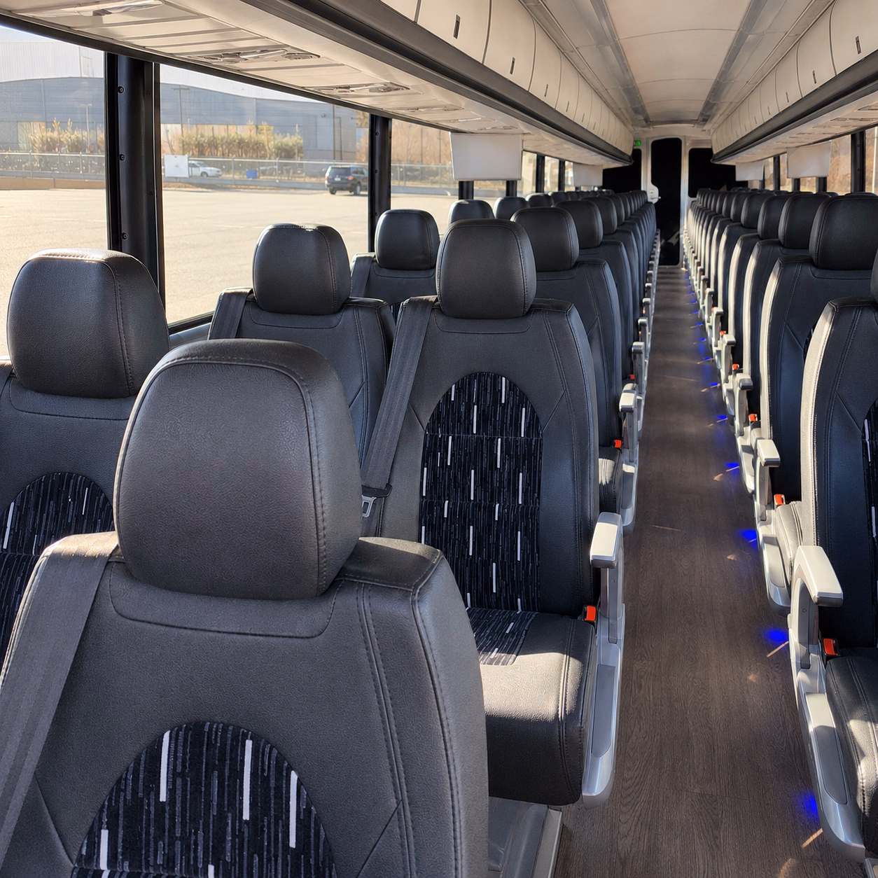 how starting location and deadhead affect charter bus rates in newport beach