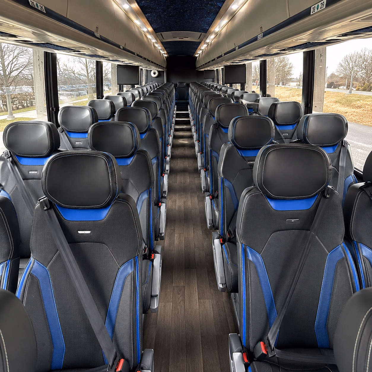 newport beach corporate event transportation onboard seating