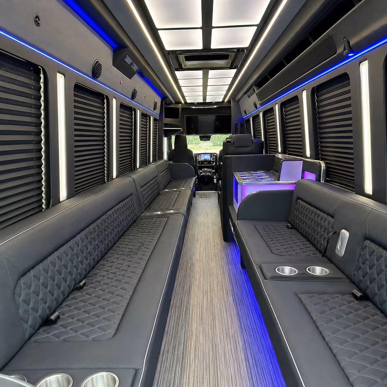 newport beach wedding party bus rental